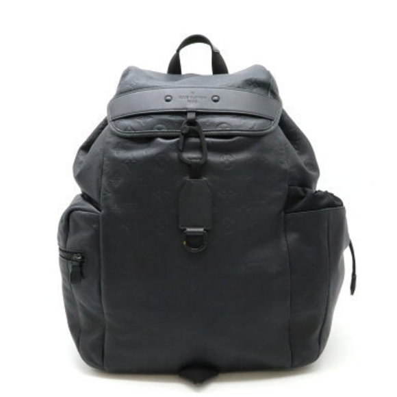 Louis Vuitton Monogram Shadow Black Discovery Backpack Daypack - Picture 1 of 9